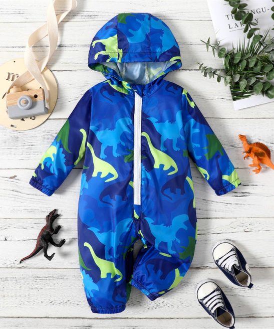 Baby Spring Autumn Camouflage One-piece Romper