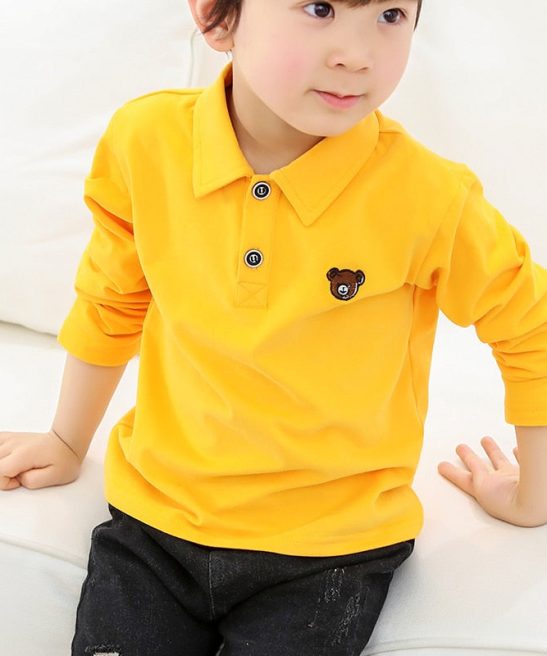 Kid Baby Boy T-shirt  Cotton Tops  Polo Shirt