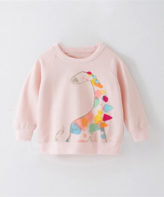 Kid Baby Girls Sweatshirts Spring Autumn Lovely Cute Shirts